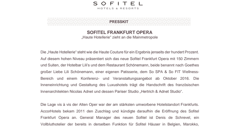 Sofitel Frankfurt Opera_Presskit