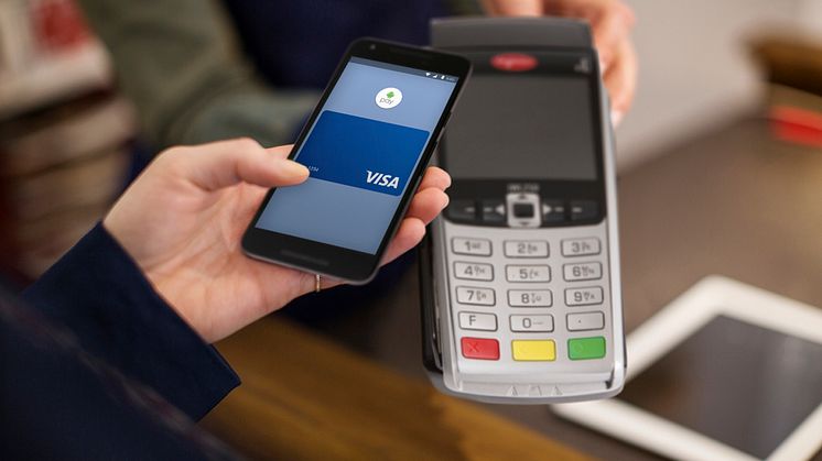 Bezahlen mit Visa Karte via Android Pay