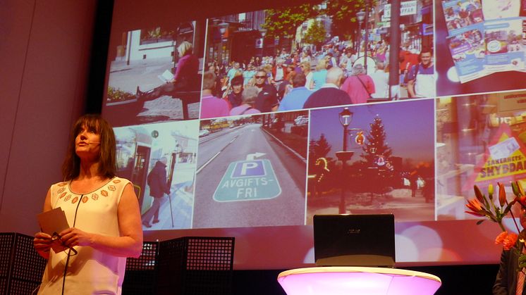 Tin Josefsdotter presenterar Kristianstad - Årets stadskärna 2014