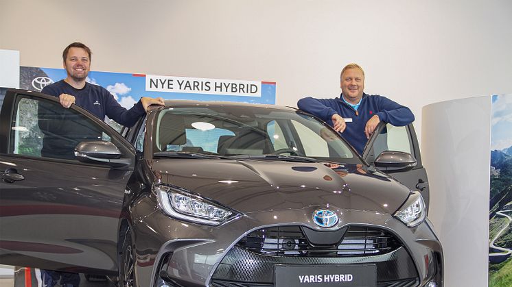 Bodø - Toyota Yaris er Årets Bil 2021.