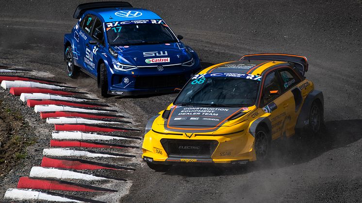 Construction Equipment Dealer Team nådde finalen i World RX-debuten i Norge