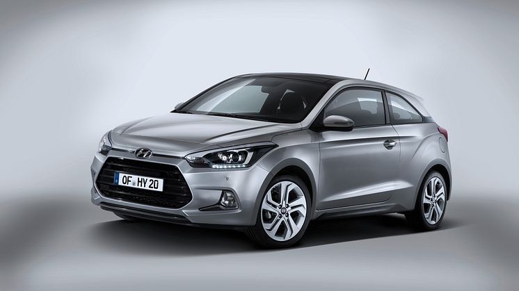 Distinkt design: Hyundai lanserar nya i20 Coupé