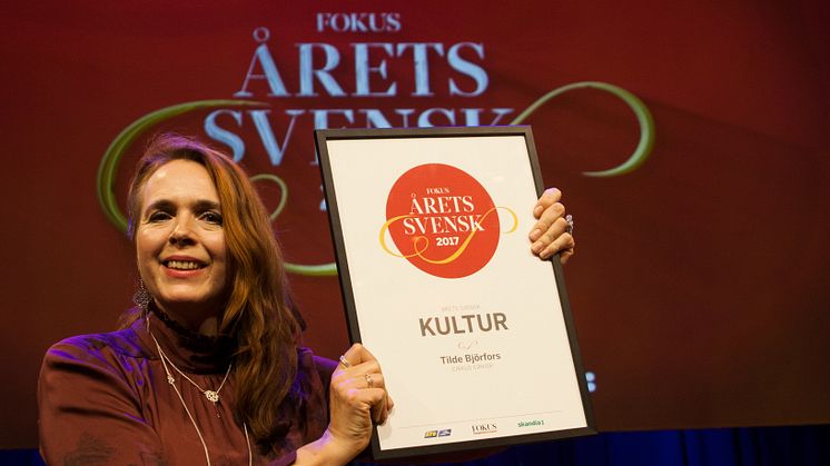 Tilde Björfors Foto: Henrik Sundin