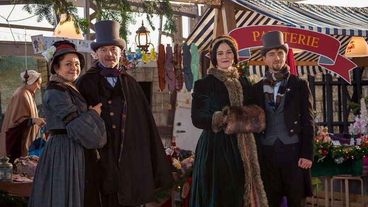 Viktorianischer Weihnachtsmarkt am Biedermeierstrand