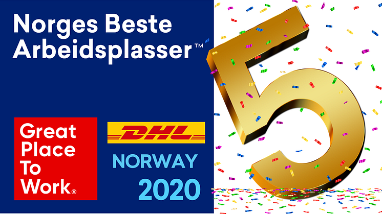 DHL Express – Norges 5. beste arbeidsplass!