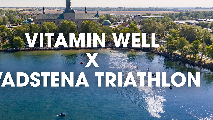 Vitamin Well fortsätter stötta Vadstena Triathlon – för främjandet av psykisk hälsa  