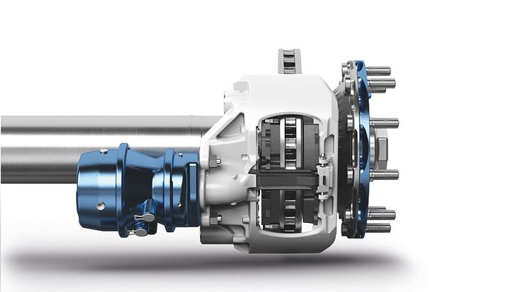 BPW's trailer disc brake ECO Disc TS2 withstands the toughest conditions on a construction site 