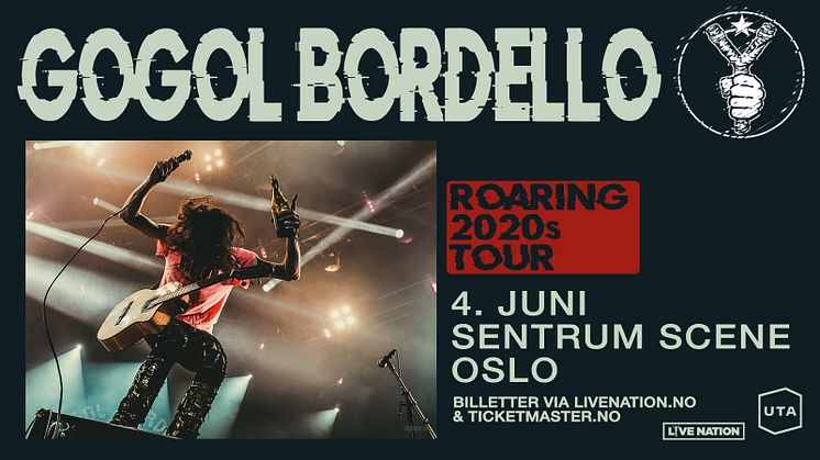 GOGOL BORDELLO TIL SENTRUM SCENE! 