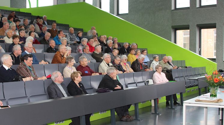 Immer gut besucht: Das Seniorenseminar an der TH Wildau. 