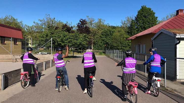 Cykelskola för våra hyresgäster