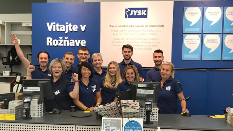 Znovuotvorenie predajne JYSK Rožňava