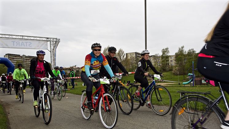 Cykelfest i Gårdstensdalen lördag 7 maj