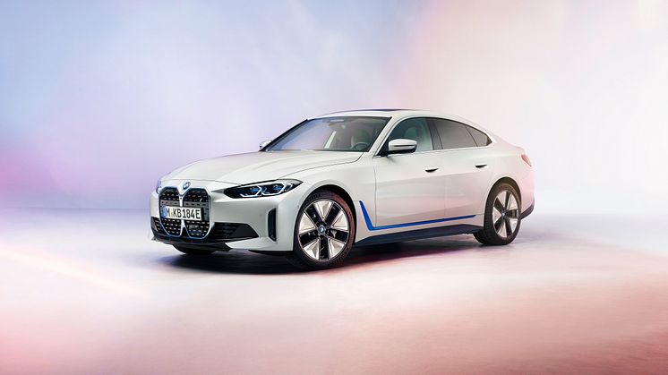 En første kikk på helt nye BMW i4