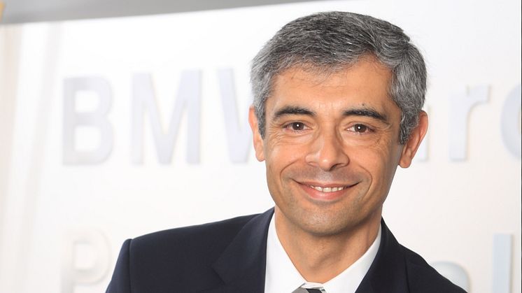 Helder Boavida er ny administrerende direktør i BMW Group Northern Europe