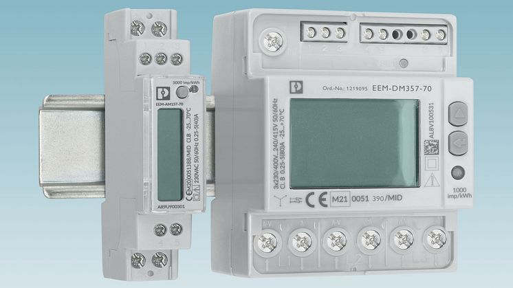 New AC energy meters for charging infrastructure