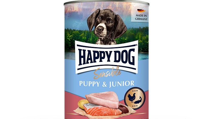 Happy Dog Young: In der Kategorie "Hunde Nassfutter" zum "Produkt des Jahres" ausgezeichnet