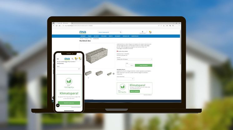 Finja Betong lanserar beräknare för koldioxidbesparing