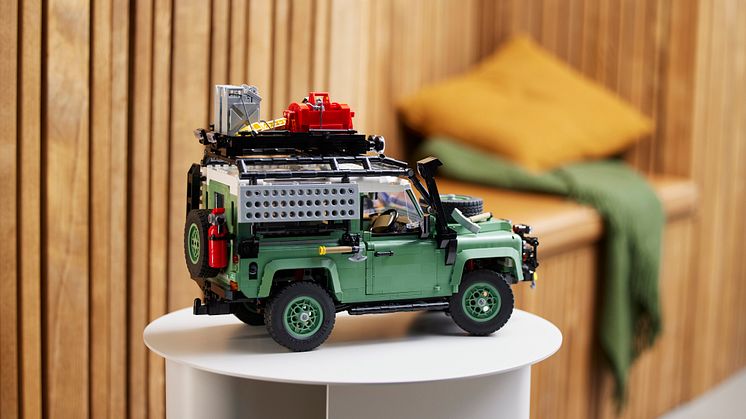 Bygg ditt eget eventyr: Lansering av LEGO Icons Classic Defender 90-sett