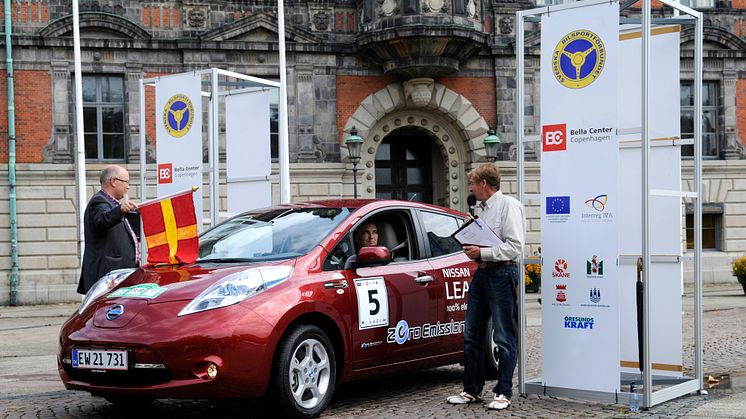 Miljön vinnare i Oresund Electric Car Rally 