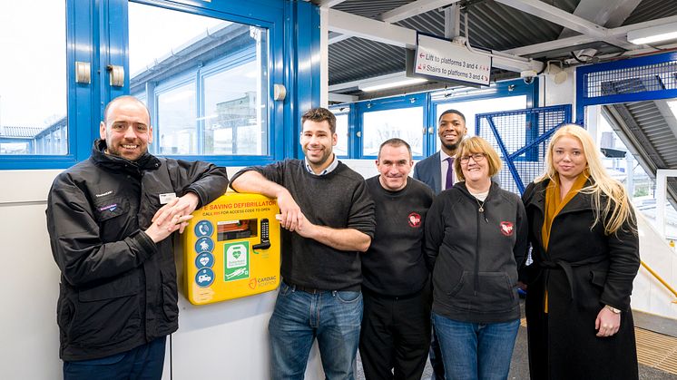 Defibrillator at Welwyn Garden City