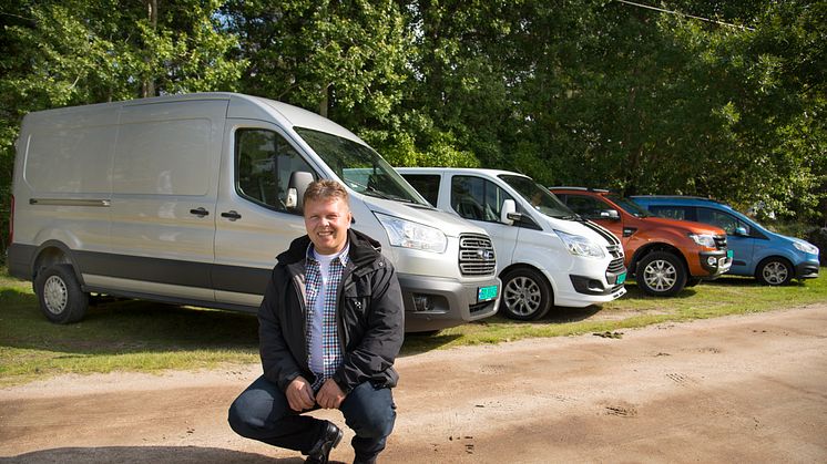 Ford – ledende innen sikkerhet på nyttekjøretøy.