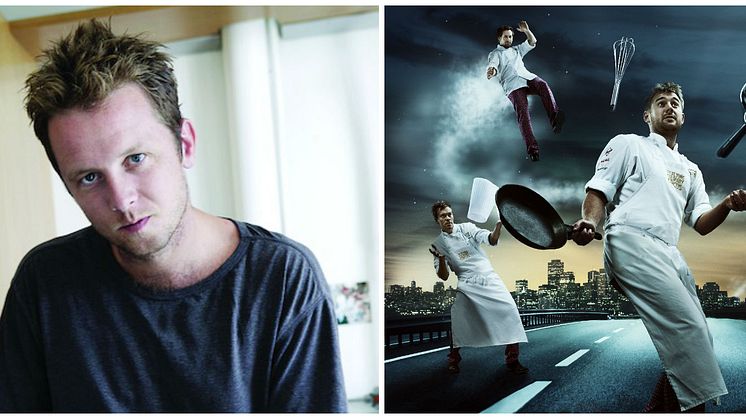 Kan vinne internasjonal kokebokpris: Andreas Viestad og Flying Culinary Circus 