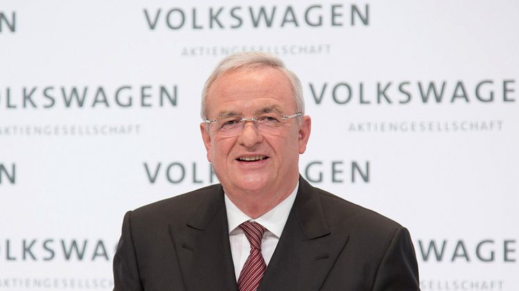 Martin Winterkorn, koncernchef Volkswagen AG