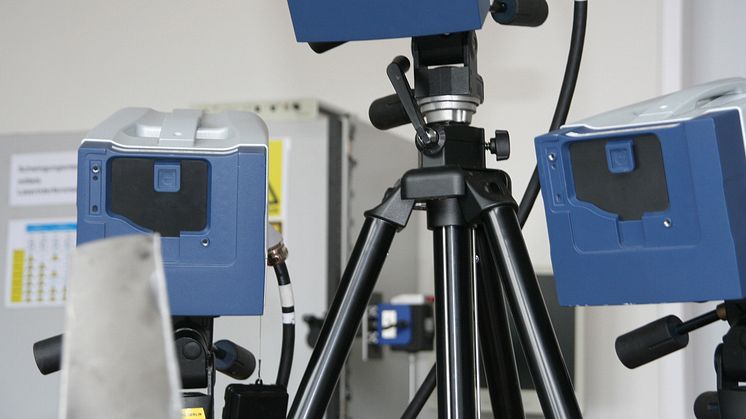 3D-Laser-Schwingungsmessplatz im Labor für Maschinendynamik und lärmarme Konstruktion. © TH Wildau / Bernd Schlütter