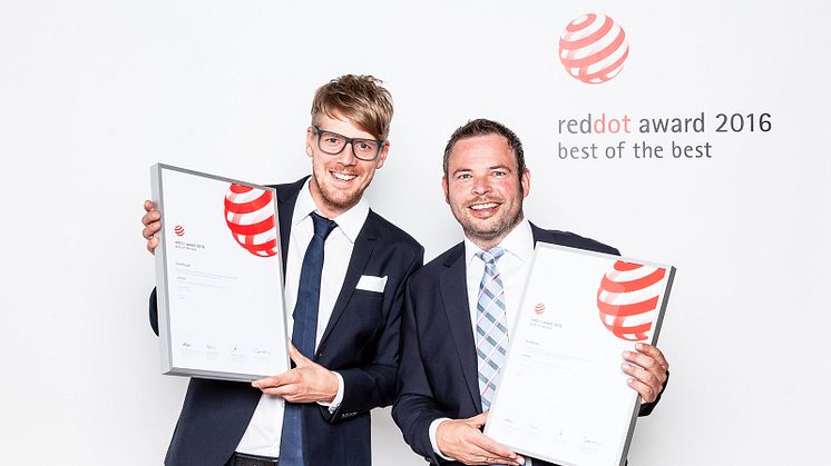 Jungheinrich vann dubbelt på Red Dot design awards