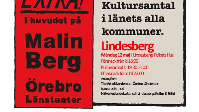 Programmet klart för Kultursamtal i Lindesberg