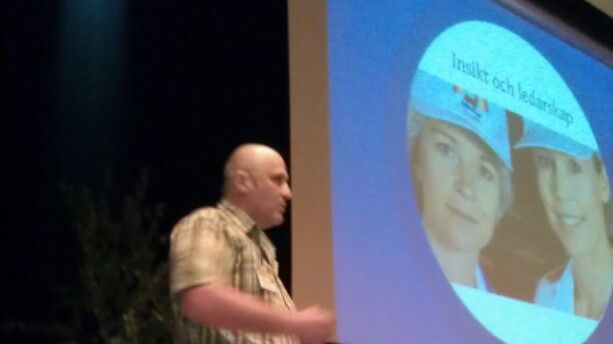 Robert Lundgren talade på Naturskyddsföreningens årliga Rikskonferens