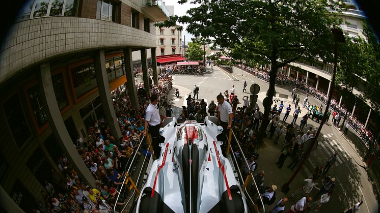 Audi returns to Le Mans with three R18 e-tron quattro cars