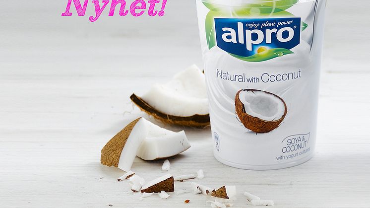  Alpro alternativ til yoghurt kokos 500 g steming 4:3