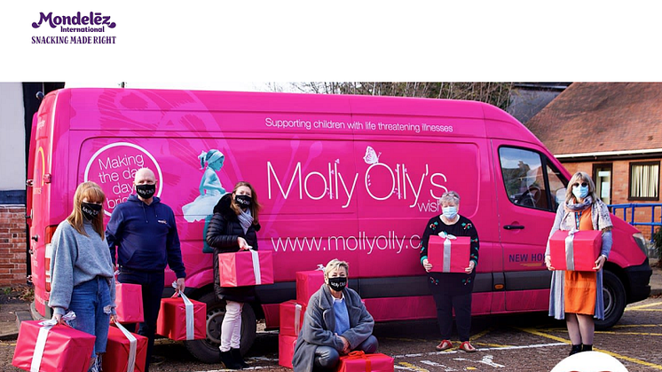 Molly Olly’s Wishes were one of the seven charities to receive a grant