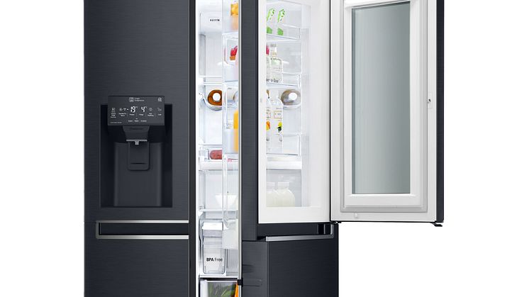 LG InstaView – kig ind i dit køleskab uden at åbne køleskabslågen