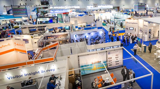 Ocean ICT Expo adds communications and data twist to Oceanology International’s established marine science and ocean technology remit (OI London 2016 pictured)