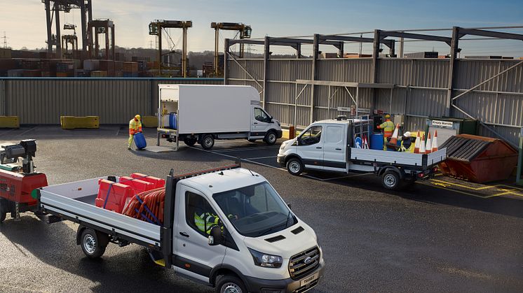 Fords 2-tons Transit får 10-trins automatgear