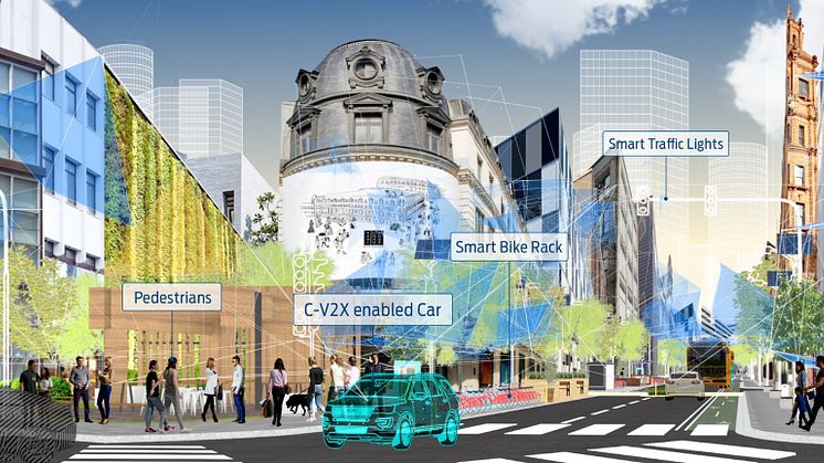 Fords vision om intelligente byer til CES 2018