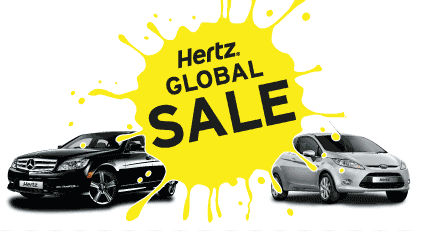 HERTZ GLOBAL SALE TILBYR OPPTIL 33 PROSENT RABATT PÅ BILUTLEIE 