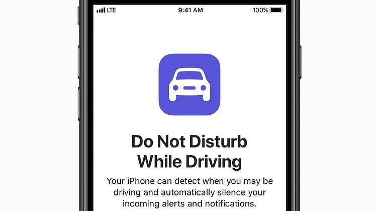 Be Phone Smart campaign welcomes new Do Not Disturb While Driving feature for iOS