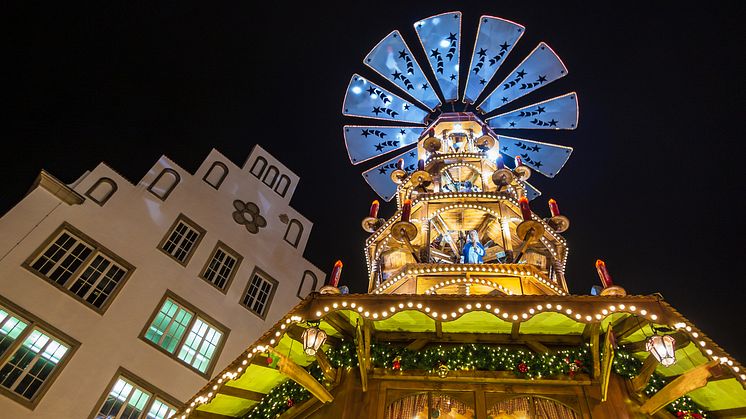 Julmarknad i Rostock. Foto: Shutterstock.com