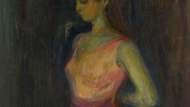 Edvard Munch: Modellstudie / Study of a Model (1898)