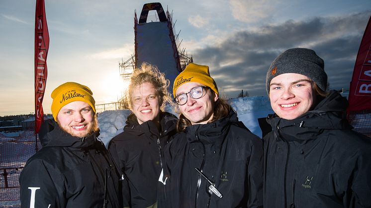 Studenterna bakom Luleå Big Air 2018