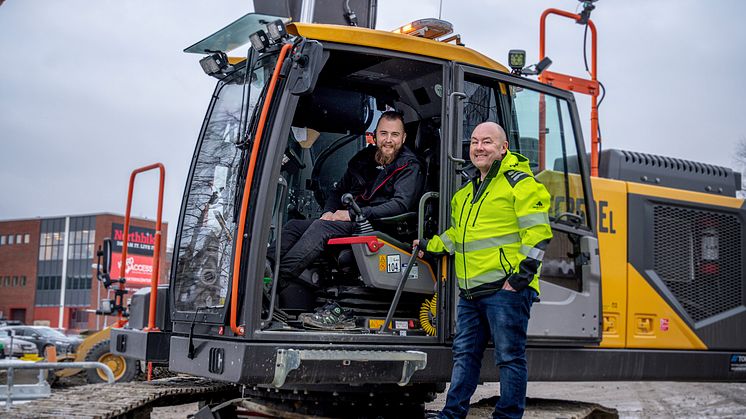 Johan Linder och Johan Åström, Grus Schakt i Umeå