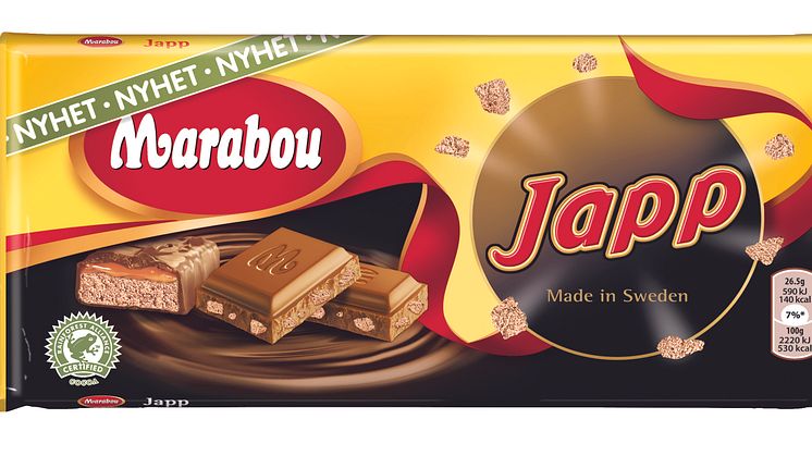 Japp, Marabou lanserar en ny chokladkaka!