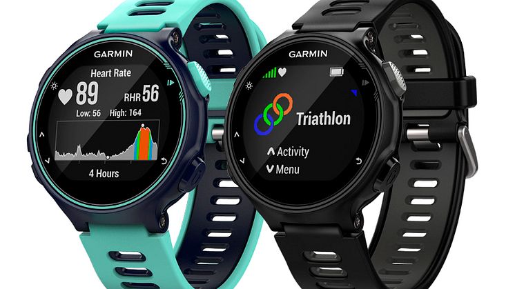 Garmin Forerunner® 735XT – avansert GPS-multisportsklokke med Garmin Elevate™-pulsmålingsteknologi på håndleddet