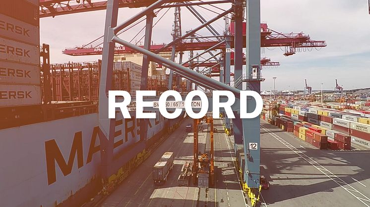 New record loading video in Gothenburg