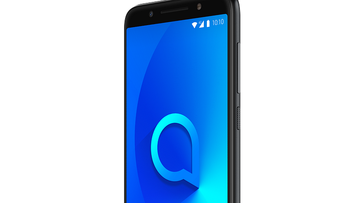 Alcatel 3X_Metallic Black_Front Right