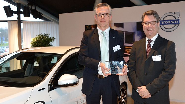 Volvo Cars Awards Johnson Controls for Quality and Sustainability