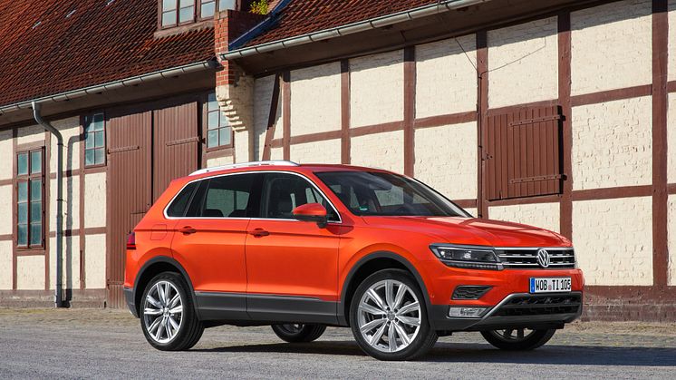 Tiguan kåret som den sikreste i sin klasse af Euro NCAP